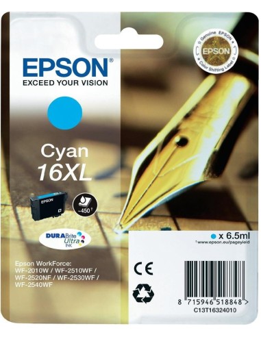 Epson Cartucho 16XL cian