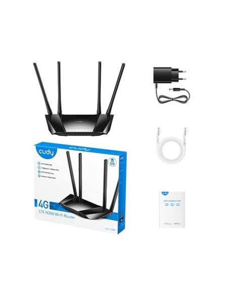 WIRELESS ROUTER CUDY N300 WIFI 4G LTE