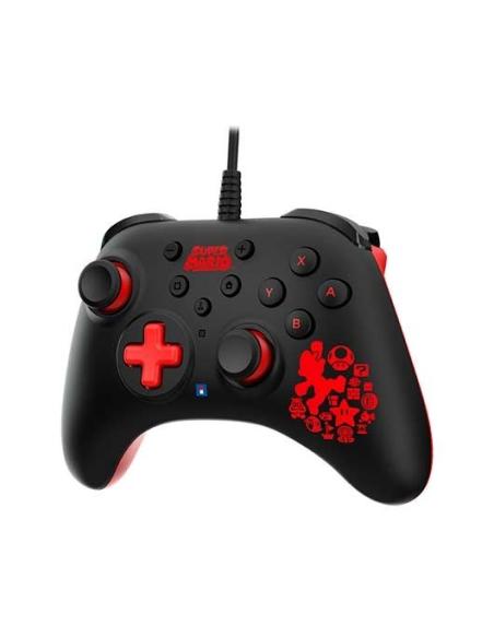 GAMEPAD HORI NINTENDO SWITCH SUPER MARIO NEGRO