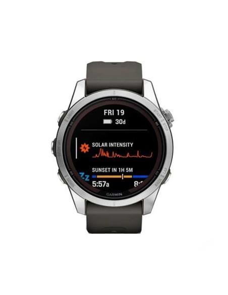 SMARTWATCH GARMIN GPS FENIX 7S PRO SOLAR SILVER-GR