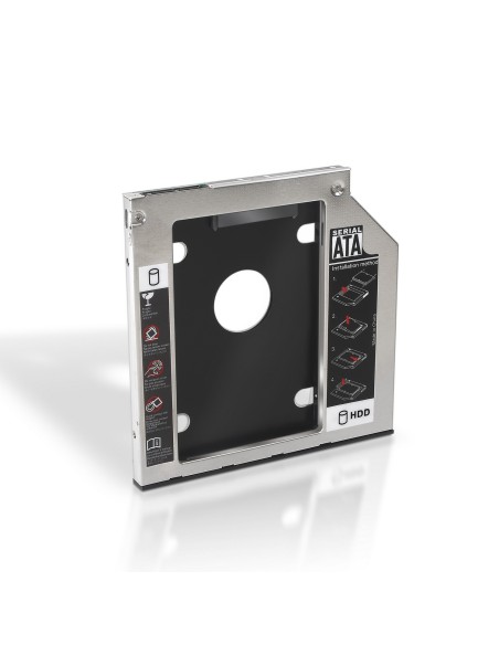 ADAPTADOR BAHÍA RW PORTÁTIL A SSD 2.5 AISENS 9.5MM