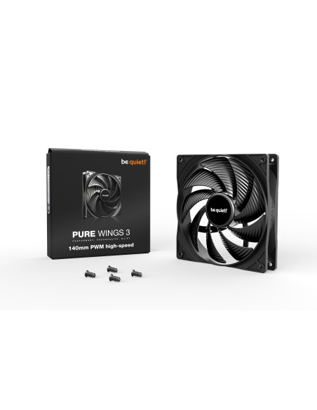 VENTILADOR 140X140 BE QUIET PURE WINGS 3 PWM HIGH SPEED