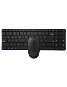 PACK RATON+TECLADO WIRELESS RAPOO 9300M BLACK