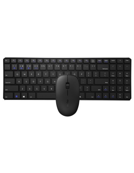 PACK RATON+TECLADO WIRELESS RAPOO 9300M BLACK