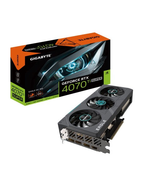 TARJETA GRAFICA GIGABYTE RTX 4070 TI SUPER EAGLE OC 16GB