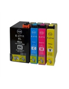 INKOEM Cartucho Compatible Epson T2712 Cian XL - Imagen 1