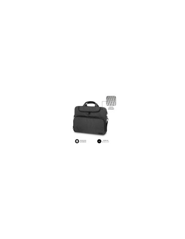 SUBBLIM Maletín Ordenador Air Padding Laptop bag 13,3-14" Gris Oscuro