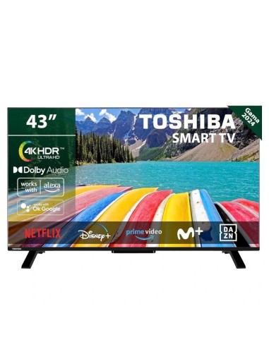 TOSHIBA TV 43" 43UV2363DG UHD SMART TV