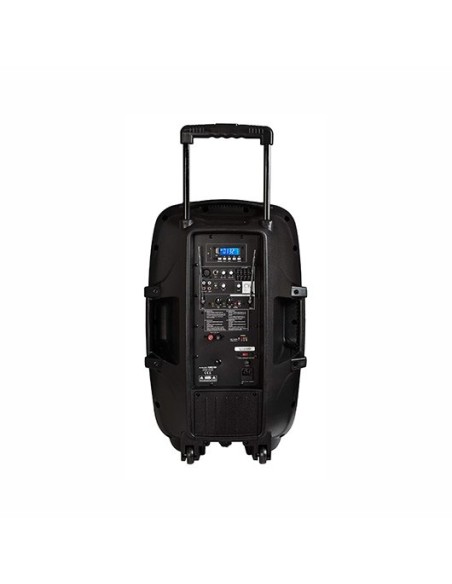 ALTAVOZ FONESTAR TROLLEY 200W 15 2 MICROS USB SD BATERIA MALIBU -215P