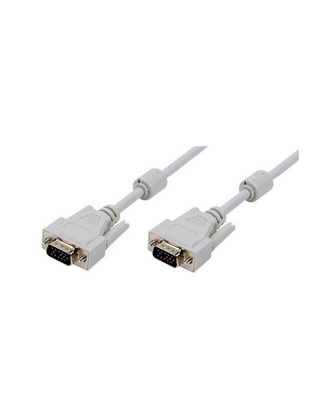 CABLE VGA M-M 5M GRIS LOGILINK CV0027