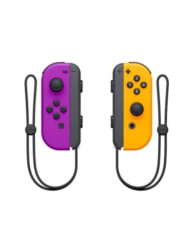 Nintendo Joy-Con Negro, Naranja, Púrpura Bluetooth Gamepad A