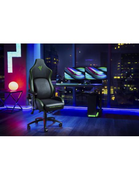 Razer Iskur XL Silla para videojuegos de PC Negro, Verde
