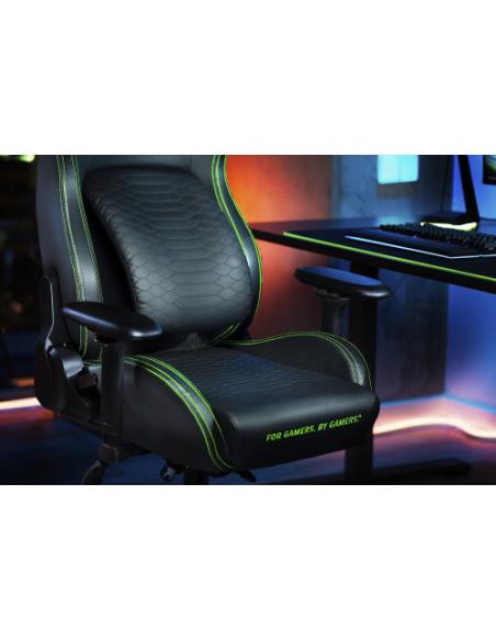 Razer Iskur XL Silla para videojuegos de PC Negro, Verde