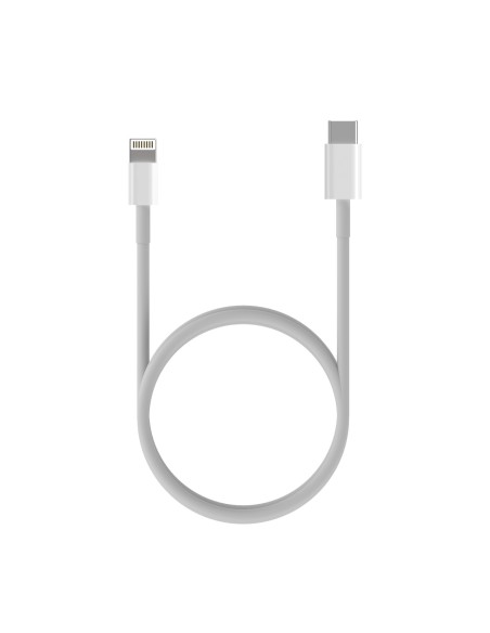 Aisens Cable Lightning-M a USB-C 2.0-M blanco 0.5m