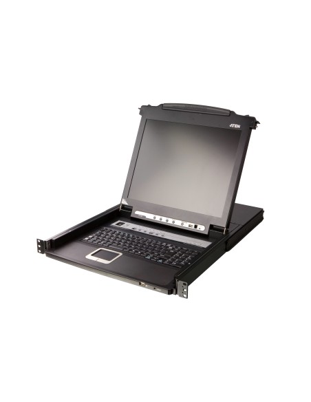 ATEN CL5708MW interruptor KVM Montaje en rack Negro