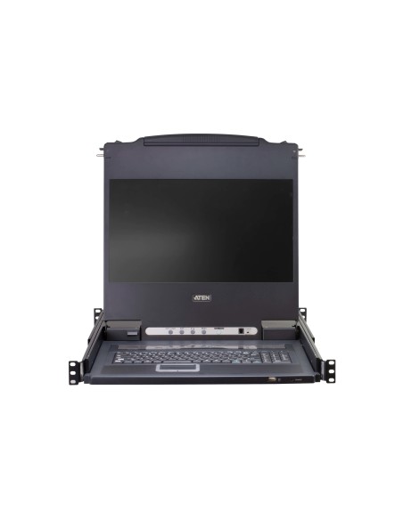 ATEN CL5708MW interruptor KVM Montaje en rack Negro