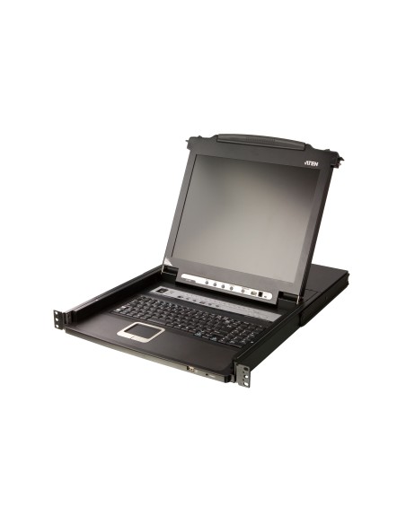 ATEN CL5716MW interruptor KVM Montaje en rack Negro