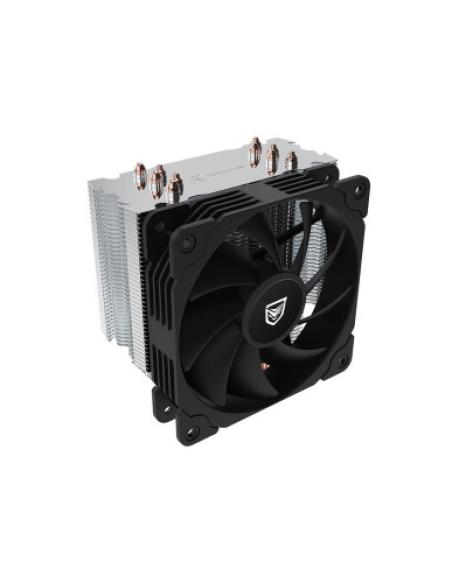 Nfortec Vela X Procesador Enfriador 12 cm Negro 1 pieza(s)