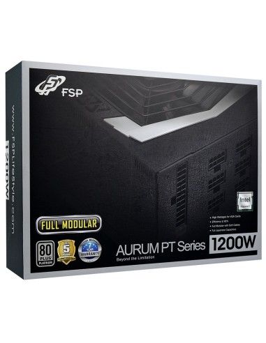 FSP Fortron PT-1200FM unidad de fuente alimentación 1200 W ATX Negro