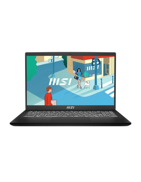 MSI PORTATIL MODERN 15 H B13M-008XES. 15.6" FHD (1920*1080), 60HZ. I7-13620H. IRIS XE GRAPHICS. DDR IV 16GB*2 (3200MHZ). 512GB P