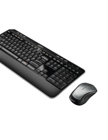 Logitech MK520 teclado RF inalámbrico QWERTY Español Negro