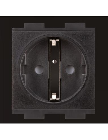 CRESTRON AC POWER OUTLET MODULE FOR FT2 SERIES, SINGLE, EUROPEAN "SCHUKO,” TYPE F (FT2A-PWR-EU-1-BASIC) 6508436