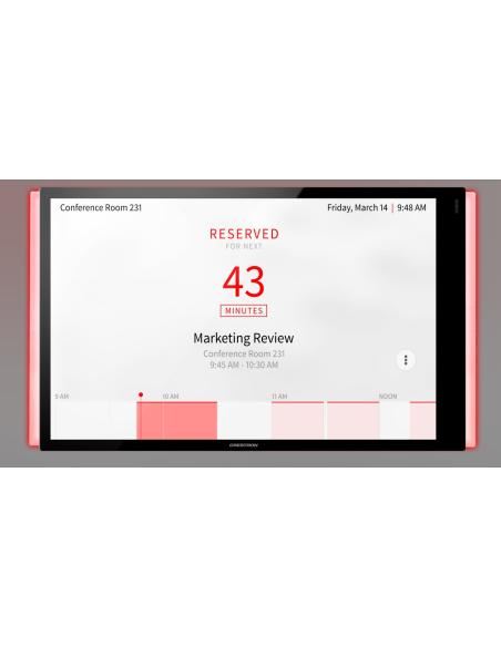 CRESTRON ROOM AVAILABILITY LIGHT BAR FOR TSW-1070 SERIES, BLACK SMOOTH (TSW-1070-LB-B-S) 6511125