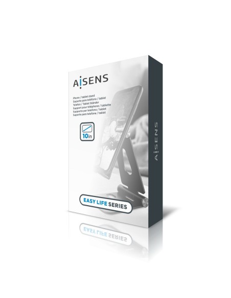 SOPORTE AISENS SOBREMESA XL AJUSTABLE (2 PIVOTES) MOVIL TABLET