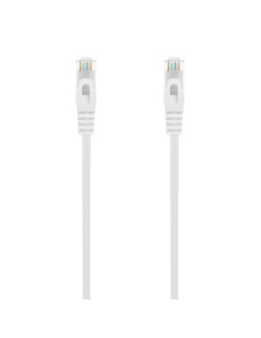 CABLE RED AISENS LATIGUILLO RJ45 LSZH CAT.6A UTP AWG24 30CM BLANCO