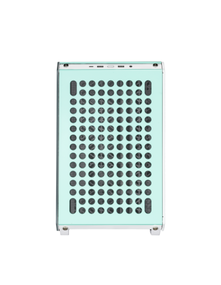 Cooler Master QUBE 500 Flatpack Macaron Edition Midi Tower Crema de color, Color menta, Rosa