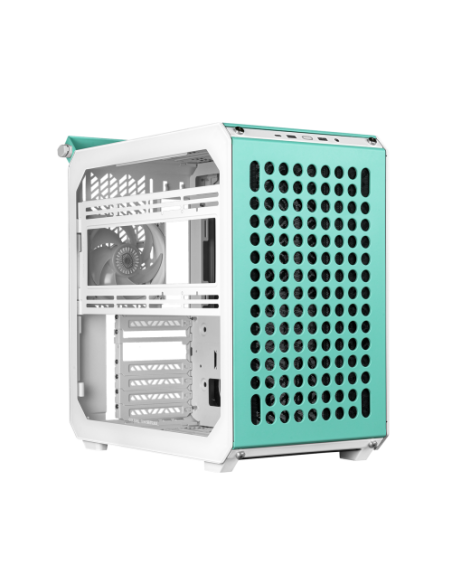 Cooler Master QUBE 500 Flatpack Macaron Edition Midi Tower Crema de color, Color menta, Rosa