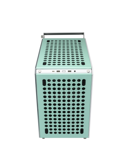 Cooler Master QUBE 500 Flatpack Macaron Edition Midi Tower Crema de color, Color menta, Rosa