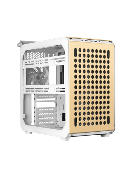 Cooler Master QUBE 500 Flatpack Macaron Edition Midi Tower Crema de color, Color menta, Rosa