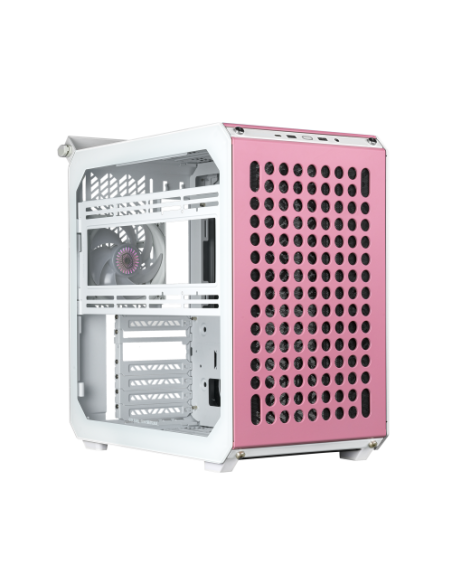 Cooler Master QUBE 500 Flatpack Macaron Edition Midi Tower Crema de color, Color menta, Rosa