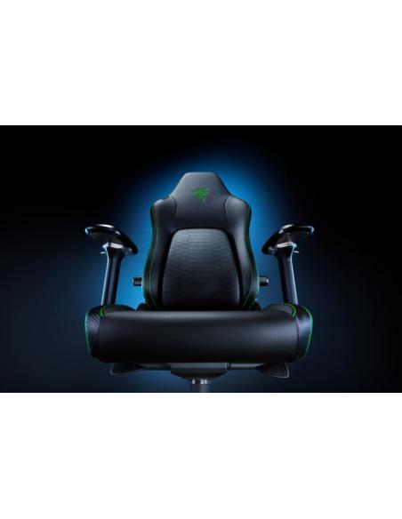 Razer Iskur V2 Butaca para jugar Asiento acolchado Negro, Verde