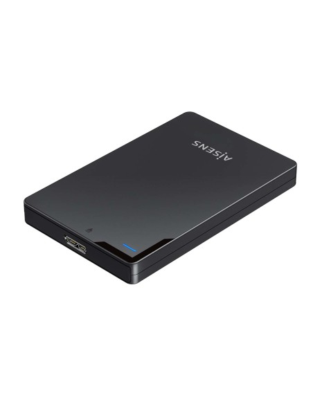 CAJA EXTERNA 2.5 9.5MM SATA A USB 3.0 USB3.1 GEN1 NEGRA AISENS ASE-2520B