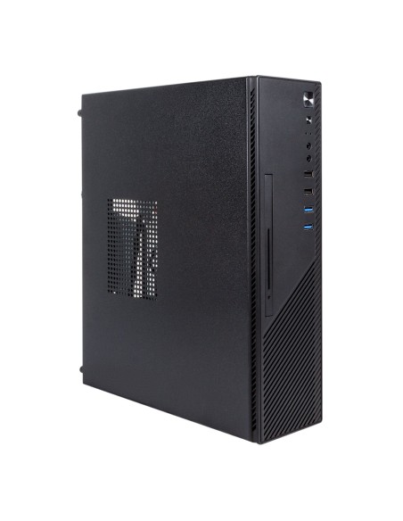 CAJA  MICRO-ATX UNYKA SLIM SOBREMESA UK3002 NEGRA 2USB3 2USB2 SIN FUENTE UK52106