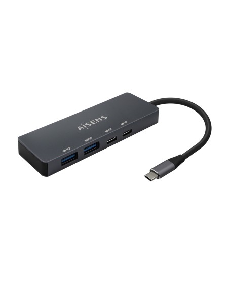 HUB USB 3.2 GEN1 5G USB-C USB-CM-2XUSB-CH-2XUSB-AH GRIS 15CM AISENS A109-0744