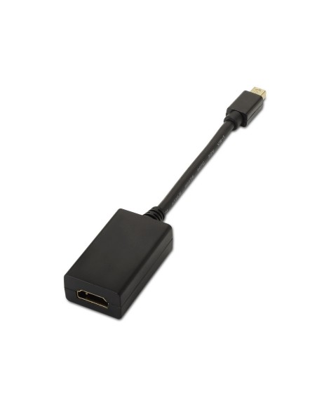 CONVERSOR MINI DP A HDMI MDPM-HDMI AH NEGRO 15CM AISENS A125-0137