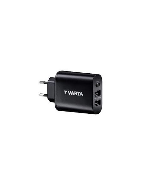 CARGADOR USB VARTA PARED 2USB1XUSB TYPE C