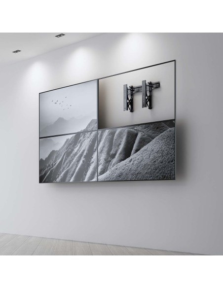 SOPORTE VIDEOWALL NIVEL FUNCION POP-OUT TV 45KG 37-70 NEGRO AISENS VW70TPO-199