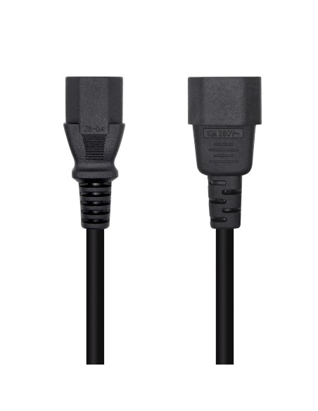 CABLE ALIMENTACION CPU C13H-C14M NEGRO 3.0M AISENS A132-0466