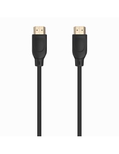 CABLE HDMI V2.0 PREMIUM ALTA VELOCIDAD 4K60HZ AM-AM NEGRO 7.0M AISENS A120-0727