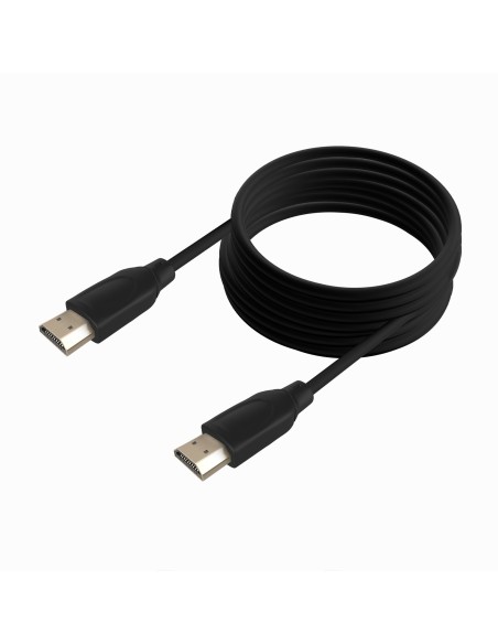 CABLE HDMI V2.0 PREMIUM ALTA VELOCIDAD 4K60HZ AM-AM NEGRO 7.0M AISENS A120-0727