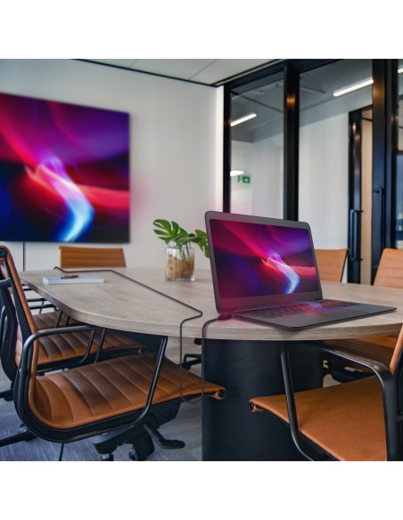 CABLE HDMI V2.0 PREMIUM ALTA VELOCIDAD 4K60HZ AM-AM NEGRO 7.0M AISENS A120-0727