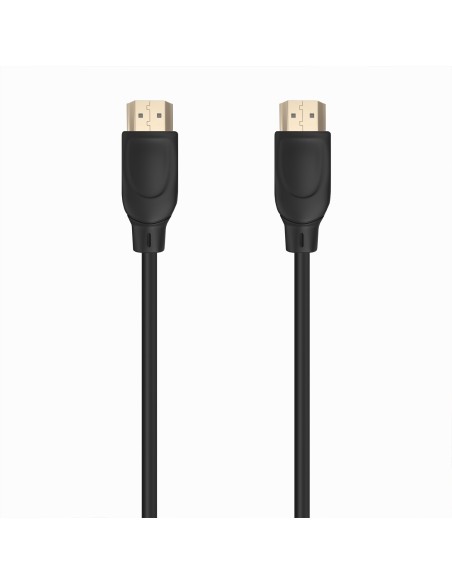 CABLE HDMI V2.0 PREMIUM ALTA VELOCIDAD 4K60HZ AM-AM NEGRO 1.5M AISENS A120-0723