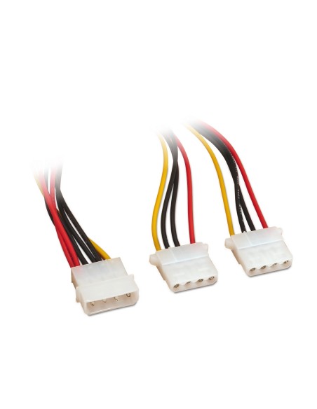 CABLE ALIMENTACION MOLEX MOLEX 4PIN M-2XMOLEX 4PIN H 20CM AISENS A131-0164