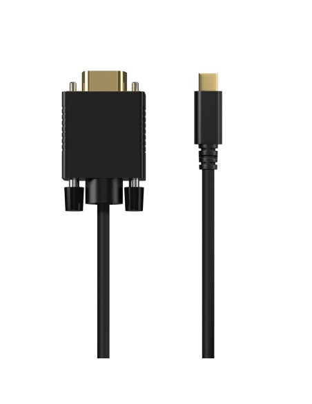 CABLE CONVERSOR USB-C A VGA USB-CM-HDB15M NEGRO 1.8M AISENS A109-0693