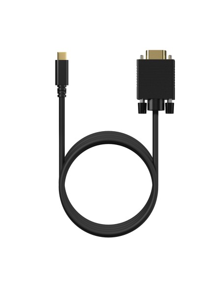 CABLE CONVERSOR USB-C A VGA USB-CM-HDB15M NEGRO 1.8M AISENS A109-0693