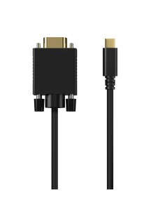 CABLE CONVERSOR USB-C A VGA USB-CM-HDB15M NEGRO 0.8M AISENS A109-0692